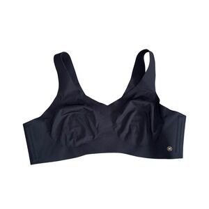 Honeylove Silhouette Bra Women 3X Black Excellent Wireless Seamless Shapewear